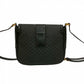 GUCCI Shoulder Bag Leather, PVC black Micro GG Women Used Authentic