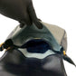 GUCCI Shoulder Bag Leather, PVC Navy Micro GG logo Metal Women Used Authentic