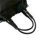 LOEWE Handbag leather black Anagram logo Women Used Authentic