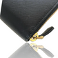 PRADA SAFFIANO ROUND ZIP LONG WALLET BLACK