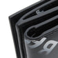 BALENCIAGA Bifold Wallet 594312 Calfskin black Logo motif mini wallet tri-fold Women Used Authentic