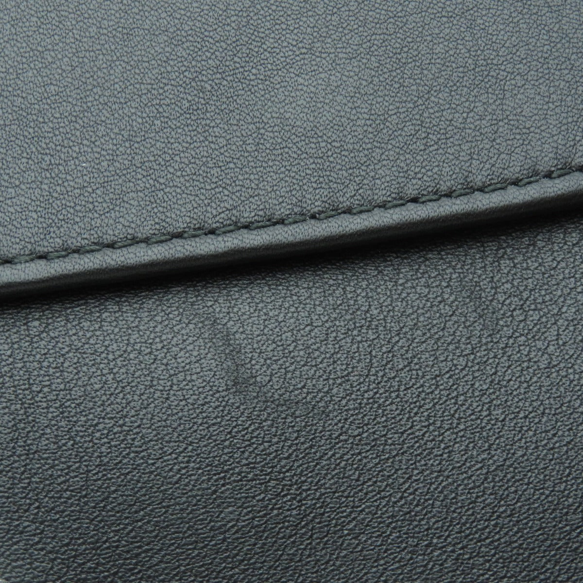 GUCCI Bifold Wallet 150413 Calfskin black GG Signature Microsima Outlet Women Used Authentic