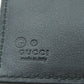 GUCCI Bifold Wallet 150413 Calfskin black GG Signature Microsima Outlet Women Used Authentic