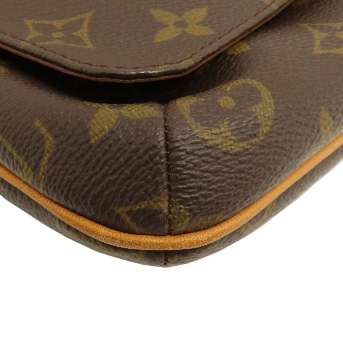 LOUIS VUITTON Shoulder Bag M51258 Monogram canvas Brown Musette Salsa Short Monogram Women Used Authentic