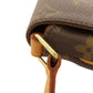 LOUIS VUITTON Shoulder Bag M51258 Monogram canvas Brown Musette Salsa Short Monogram Women Used Authentic