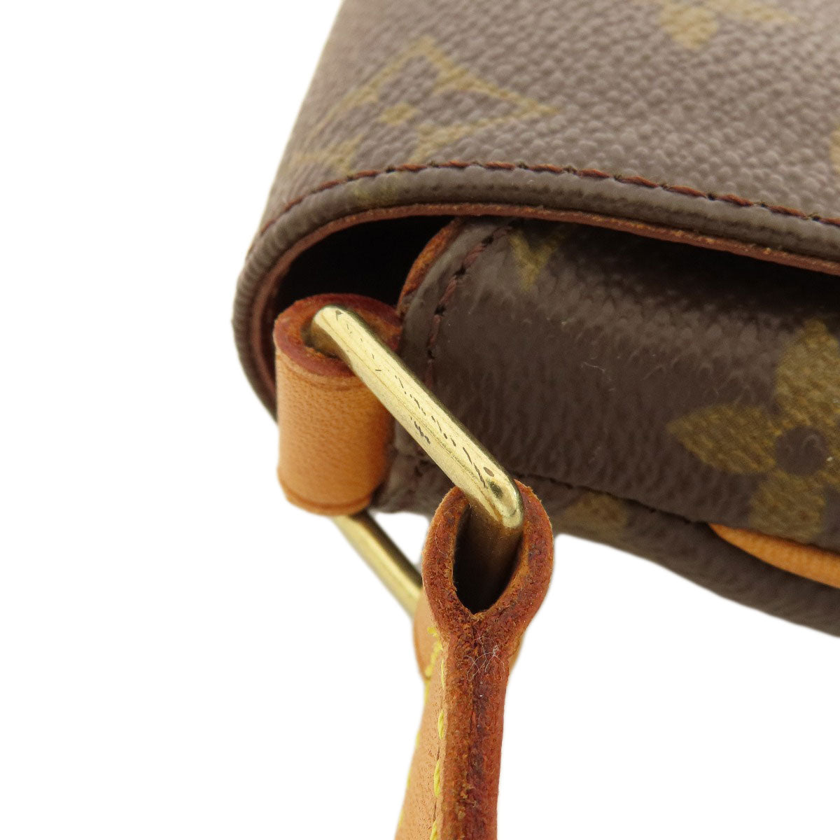 LOUIS VUITTON Shoulder Bag M51258 Monogram canvas Brown Musette Salsa Short Monogram Women Used Authentic