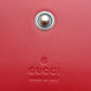 GUCCI Bifold Wallet 465859 Calfskin Red chinese new year Women Used Authentic