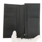 FENDI Long Wallet Purse leather black monster mens Used Authentic