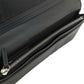 FENDI Long Wallet Purse leather black monster mens Used Authentic