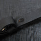 PRADA Shoulder Bag leather black logo saffiano Women Used Authentic