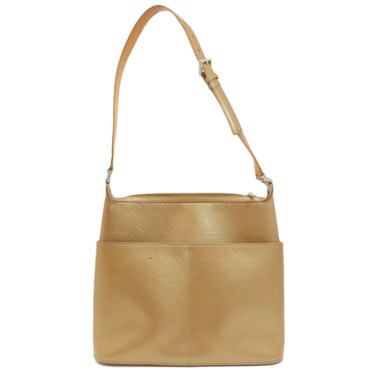 LOUIS VUITTON Shoulder Bag M55167 Monogram mat gold Sutter Ambre