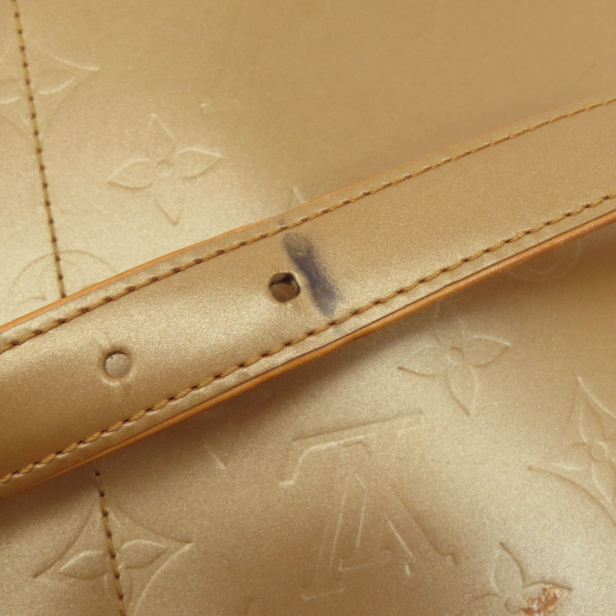 LOUIS VUITTON Shoulder Bag M55167 Monogram mat gold Sutter Ambre