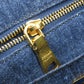 PRADA Tote Bag B1877B denim blue Canapa