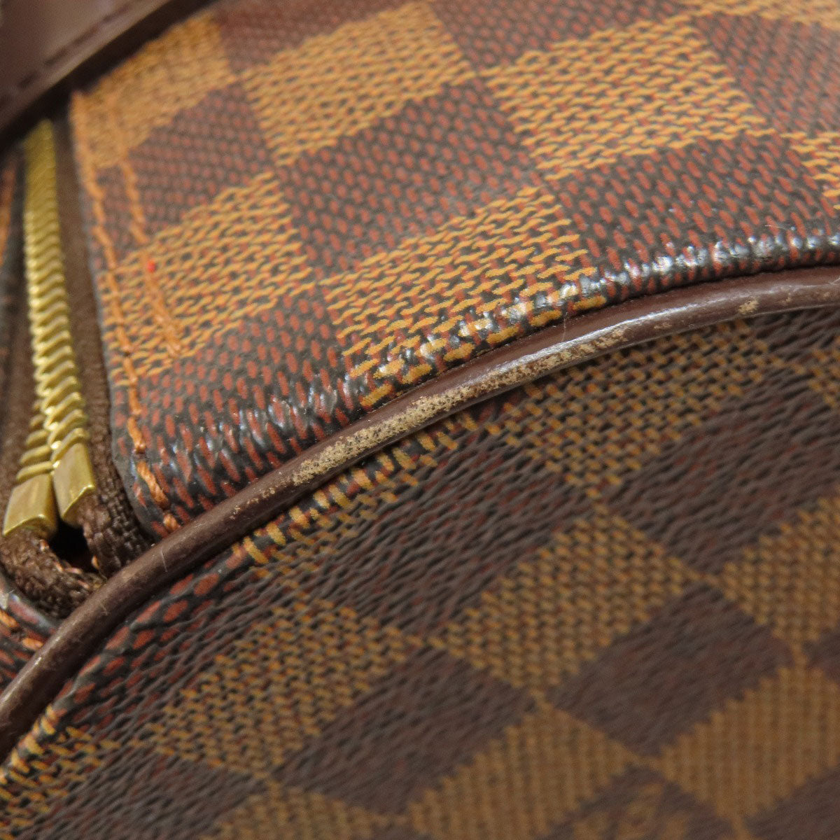 LOUIS VUITTON Handbag N51304 Damier canvas Brown Papillon 26 Damier Ebene Women Used Authentic