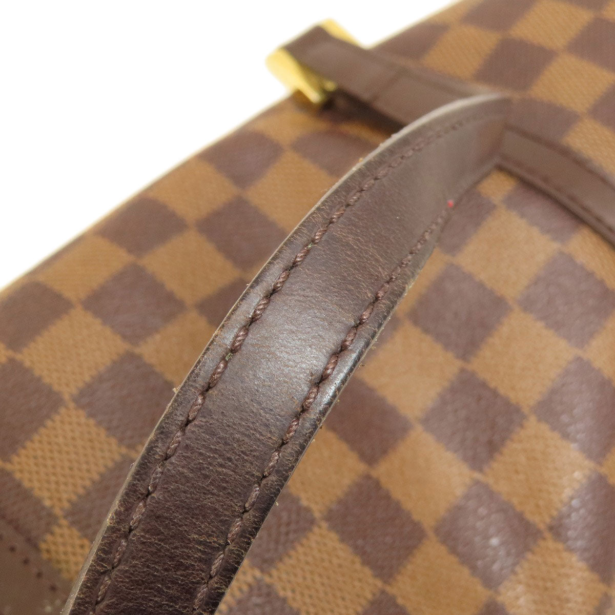 LOUIS VUITTON Handbag N51304 Damier canvas Brown Papillon 26 Damier Ebene Women Used Authentic
