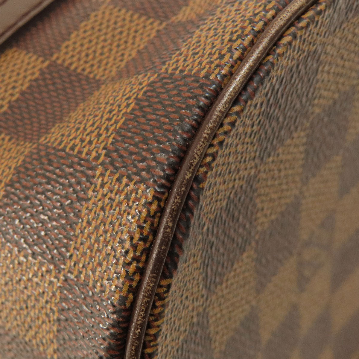 LOUIS VUITTON Handbag N51304 Damier canvas Brown Papillon 26 Damier Ebene Women Used Authentic
