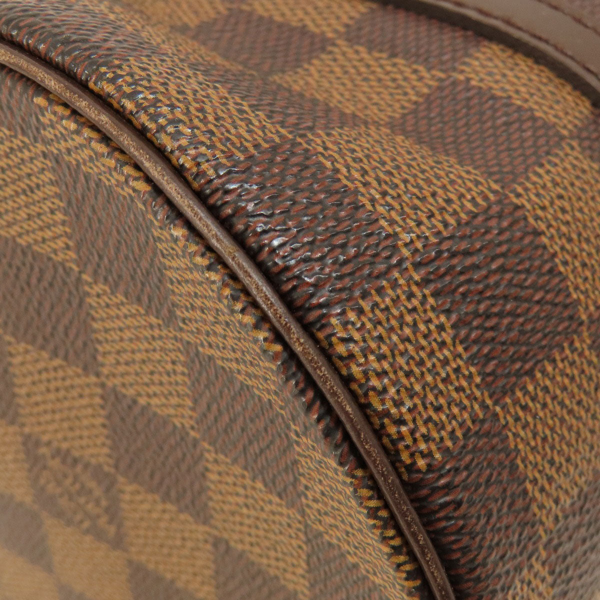 LOUIS VUITTON Handbag N51304 Damier canvas Brown Papillon 26 Damier Ebene Women Used Authentic