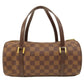 LOUIS VUITTON Handbag N51304 Damier canvas Brown Papillon 26 Damier Ebene Women Used Authentic
