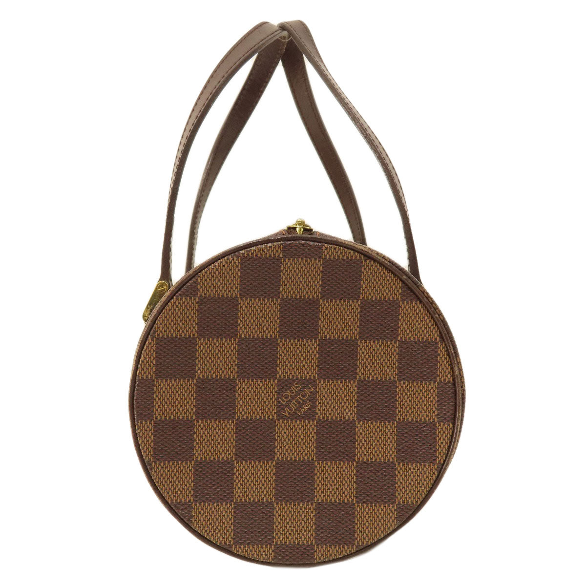 LOUIS VUITTON Handbag N51304 Damier canvas Brown Papillon 26 Damier Ebene Women Used Authentic