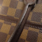 LOUIS VUITTON Handbag N51282 Damier canvas Brown Saria Horizontal Damier Ebene Women Used Authentic