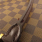LOUIS VUITTON Handbag N51282 Damier canvas Brown Saria Horizontal Damier Ebene Women Used Authentic