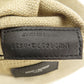 SAINT LAURENT Shoulder Bag canvas beige University Flat 2WAY Women Used Authentic