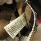 BURBERRY Tote Bag leather black logo Women Used Authentic