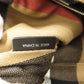 BURBERRY Tote Bag leather black logo Women Used Authentic