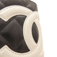 CHANEL Bifold Wallet Calfskin black Cambon Line SilverMetal
