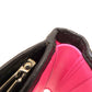 CHANEL Bifold Wallet Calfskin black Cambon Line SilverMetal
