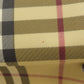 BURBERRY Handbag canvas beige Nova Check Women Used Authentic