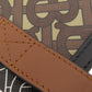 BURBERRY Tote Bag PVC, Leather Brown B logo Women Used Authentic