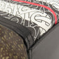 BURBERRY Tote Bag PVC, Leather Brown B logo Women Used Authentic