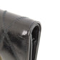 Givenchy Bifold Wallet leather black logo Women Used Authentic