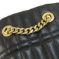 BURBERRY Backpack Calfskin black roller Women Used Authentic