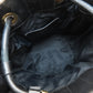 BURBERRY Backpack Calfskin black roller Women Used Authentic