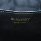 BURBERRY Backpack Calfskin black roller Women Used Authentic