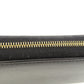 CELINE Long Wallet Purse Calfskin black Logo motif Women Used Authentic