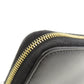 CELINE Long Wallet Purse Calfskin black Logo motif Women Used Authentic
