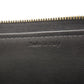 CELINE Long Wallet Purse Calfskin black Logo motif Women Used Authentic
