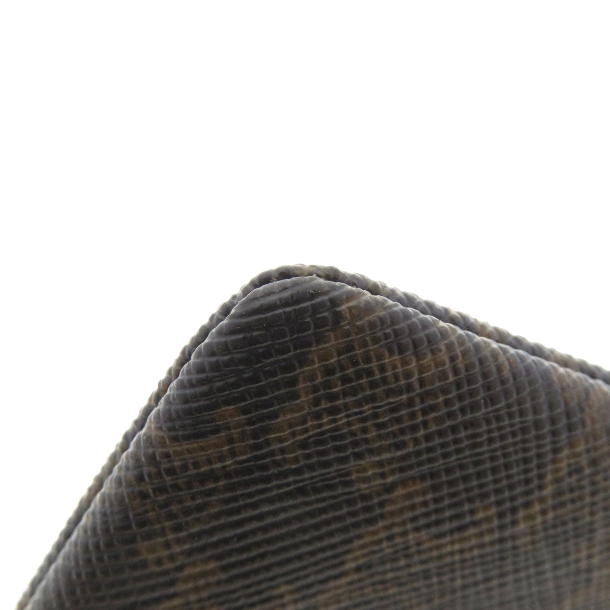 CELINE Coin case PVC Brown Macadam Women(Unisex) Used Authentic