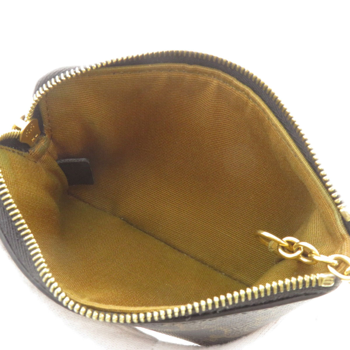 CELINE Coin case PVC Brown Macadam Women(Unisex) Used Authentic