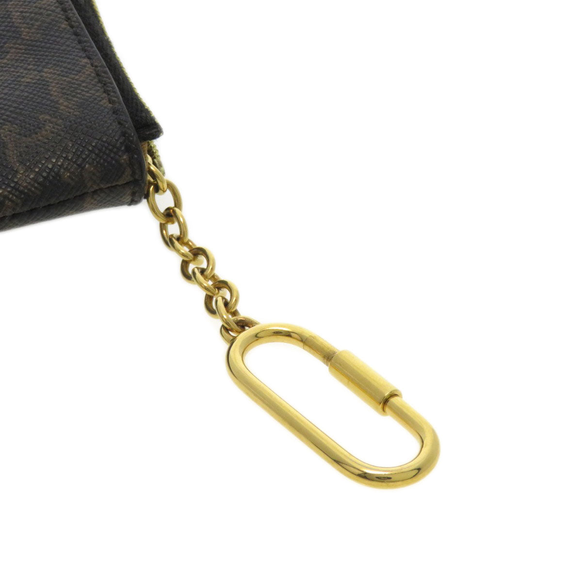 CELINE Coin case PVC Brown Macadam Women(Unisex) Used Authentic
