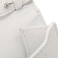 BURBERRY Shoulder Bag leather white Mini pochette Women Used Authentic