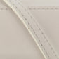 BURBERRY Shoulder Bag leather white Mini pochette Women Used Authentic
