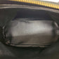 CELINE Shoulder Bag Leather, PVC black Macadam Blason logo Pattern Women Used Authentic