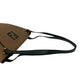 FENDI Tote Bag leather Brown FF logo Women Used Authentic