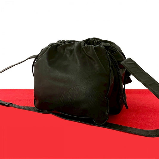 LOEWE Shoulder Bag leather black