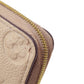 LOUIS VUITTON Coin case M68696 Ann Platt beige Zippy Coin Purse Tourterelle Women Used Authentic