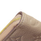LOUIS VUITTON Coin case M68696 Ann Platt beige Zippy Coin Purse Tourterelle Women Used Authentic
